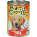 Gran Bonta Dog Canned Food with Meat 原汁肉塊 1230g X 12 罐